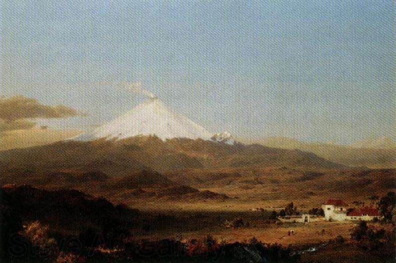 Frederic E.Church Cotopaxi Norge oil painting art